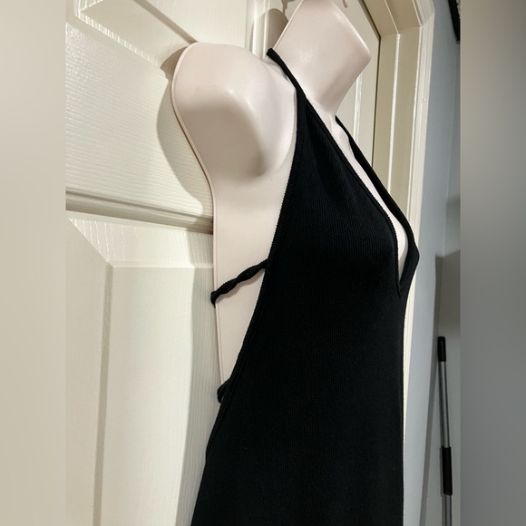 Shein Bae NWT…Woman size large open back halter dress US size 8-10 - Picture 3 of 13